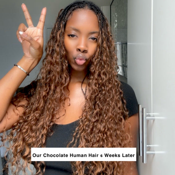 CHOCOLATE HUMAN HAIR