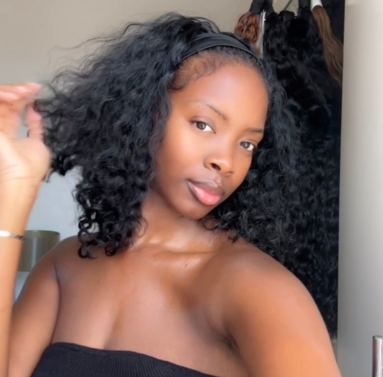 Weft Bundles Human Hair- Natural Black