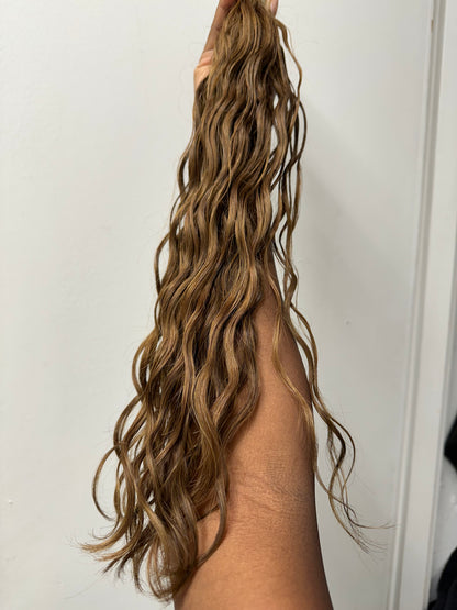 Human hair for boho braids 