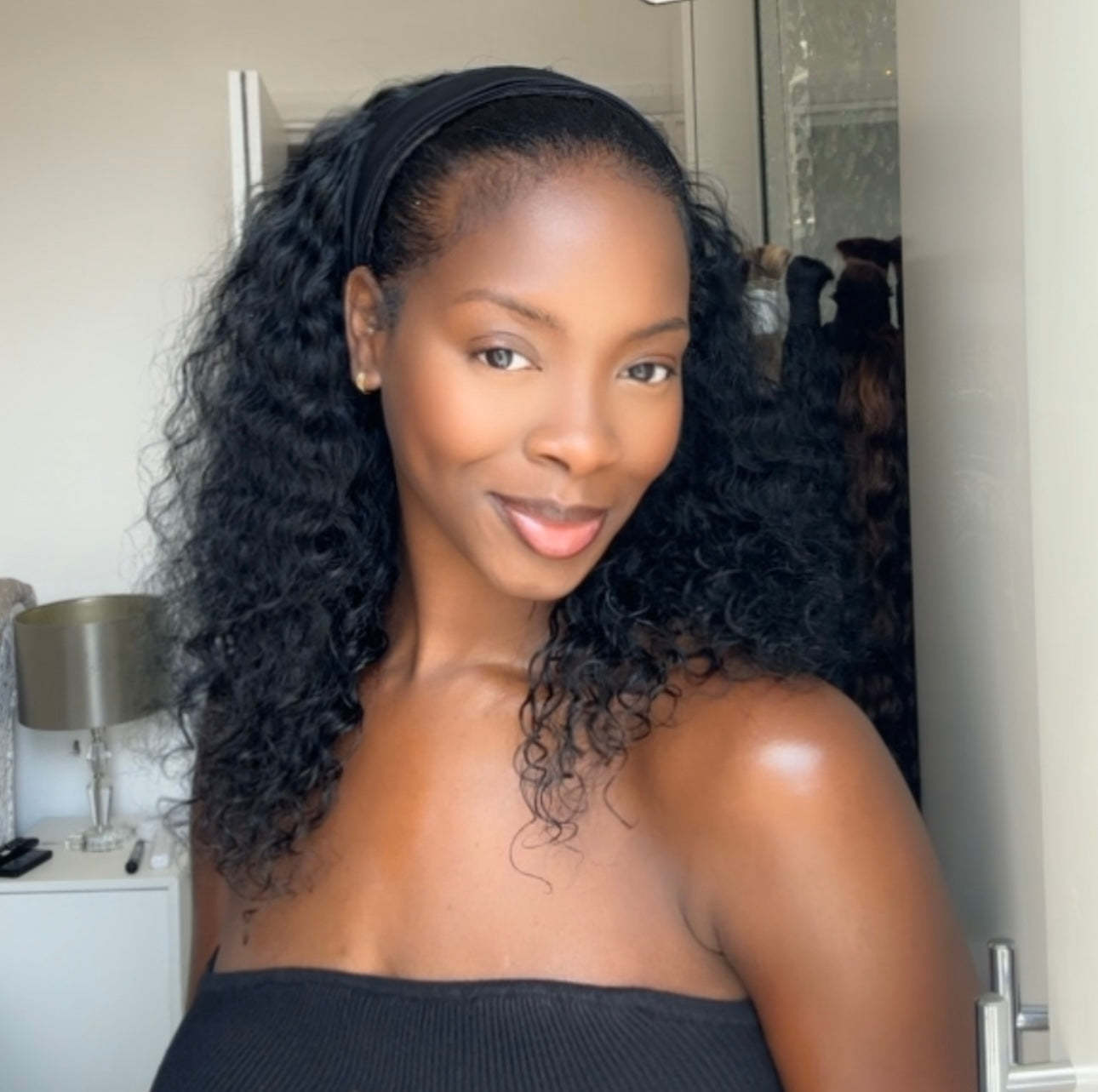 Headband wig by SASHEAMARI