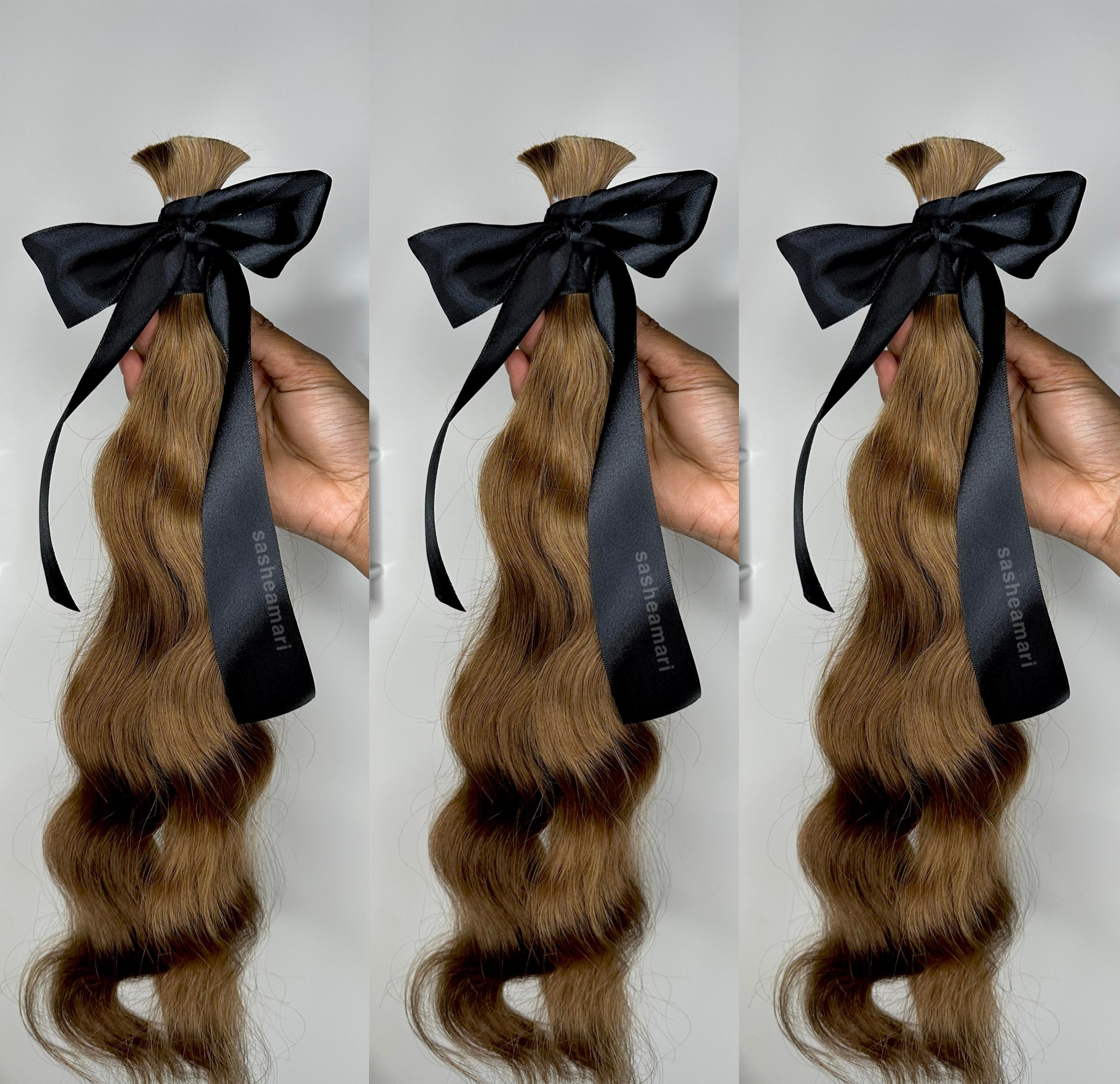 HONEY BROWN BLEND- SOFT WAVE ( New Texture!)